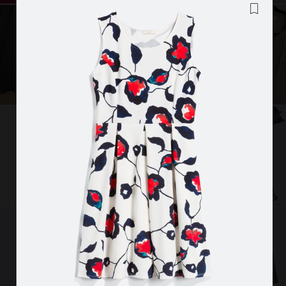 NWT, Le Lis Floral Dress, 1X
